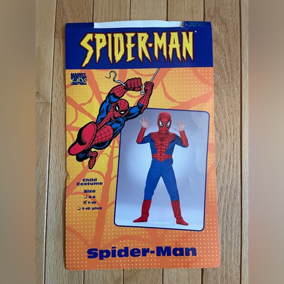 Spider-Man Costume Size Kids 7-10 - Picture 3 of 4